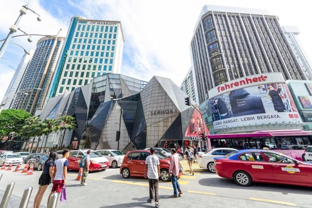 Fahrenheit Condo Bukit Bintang Kl 2R By Roseline Kuala Lumpur Kültér fotó